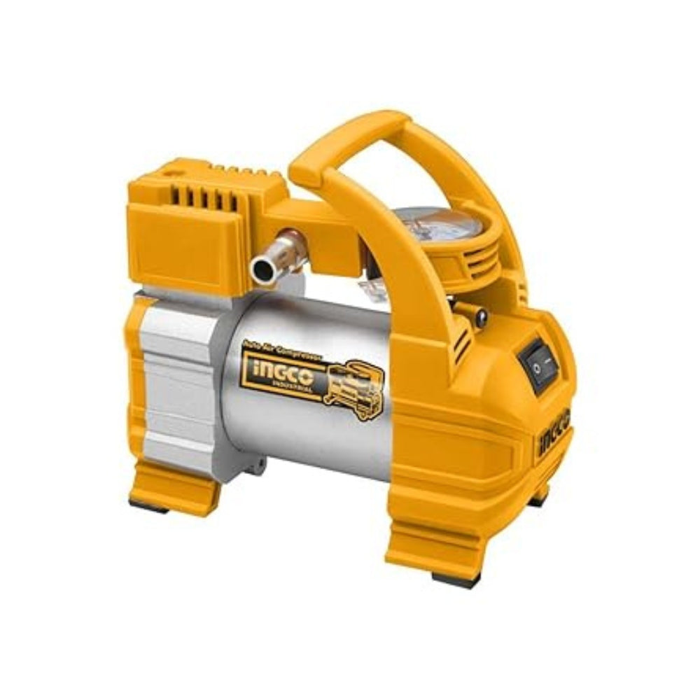 INGCO 12V Auto Air Compressor 140PSI Portable Tyre Inflator with LED Light- AAC1408