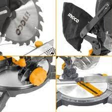 INGCO 1800 Watt 255mm Miter Saw BMS18001 Chop Saw (1800 W)