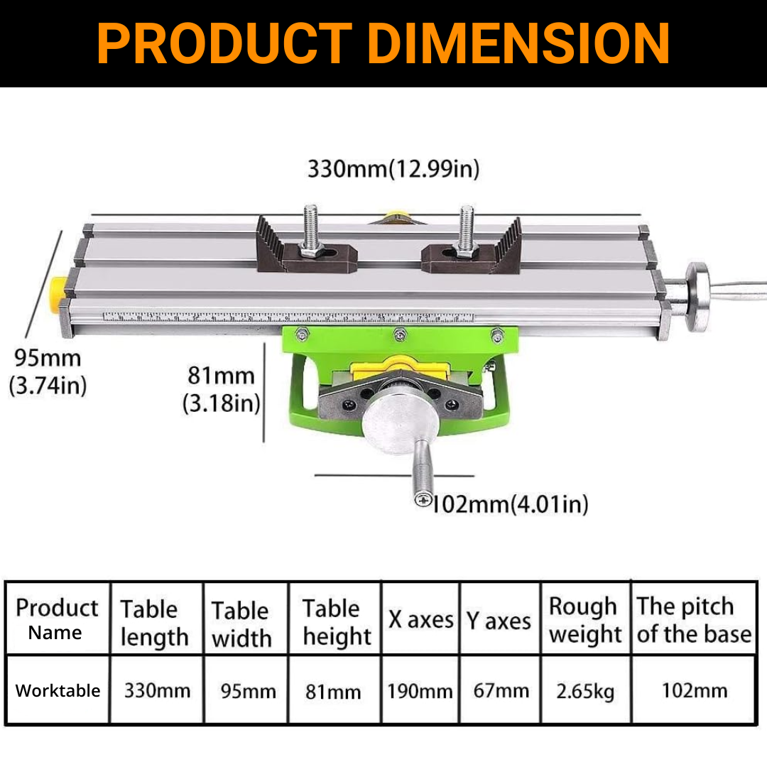 mini compound bench vise