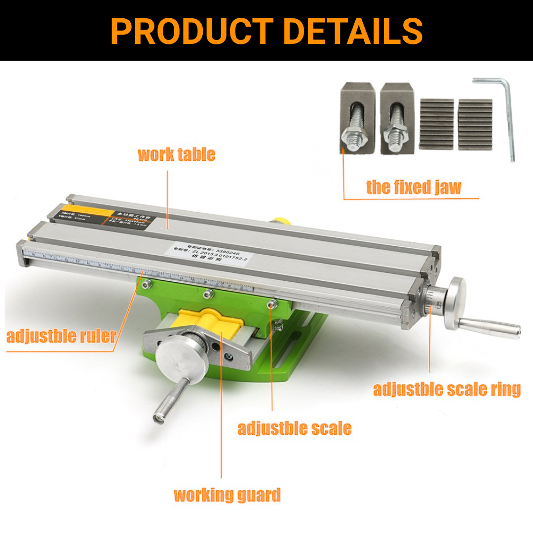 mini compound bench vise