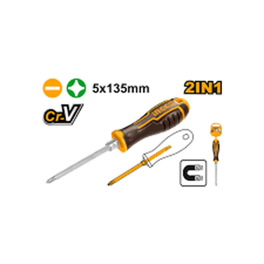 INGCO AKISD0203 2-in-1 Screwdriver Set