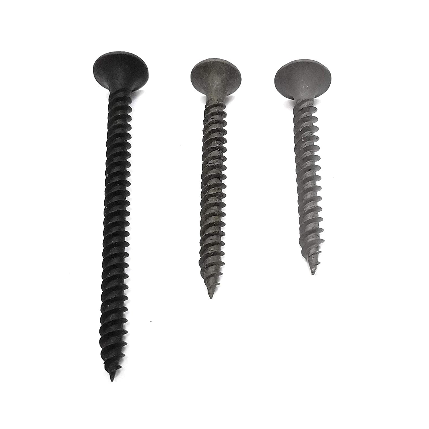 Homdum Assorted Black Dry Wall Screws 3 Sizes (13 mm to 25 mm) + Ph Bit 1 nos, (Pack of 451 Pieces)
