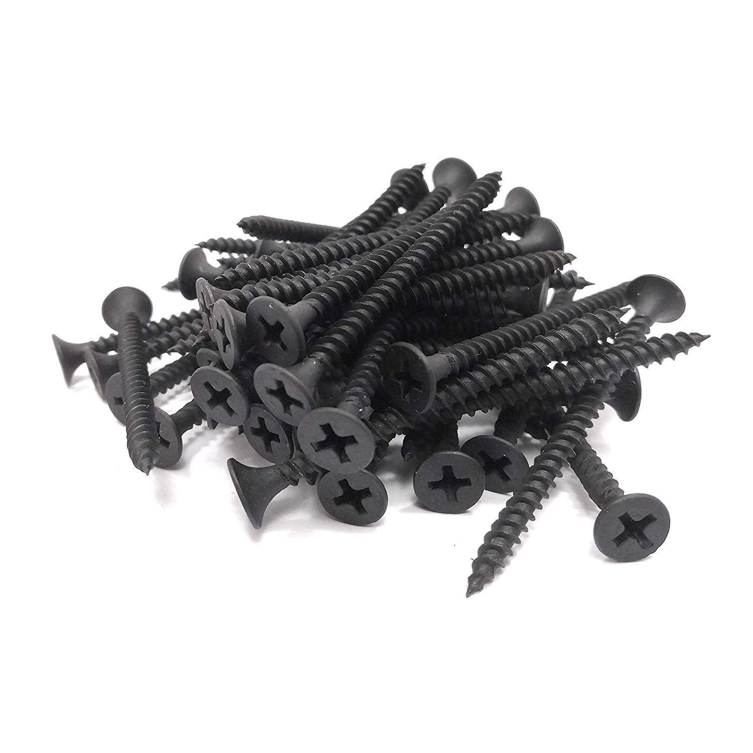 Homdum Assorted Black Dry Wall Screws 3 Sizes (13 mm to 25 mm) + Ph Bit 1 nos, (Pack of 451 Pieces)