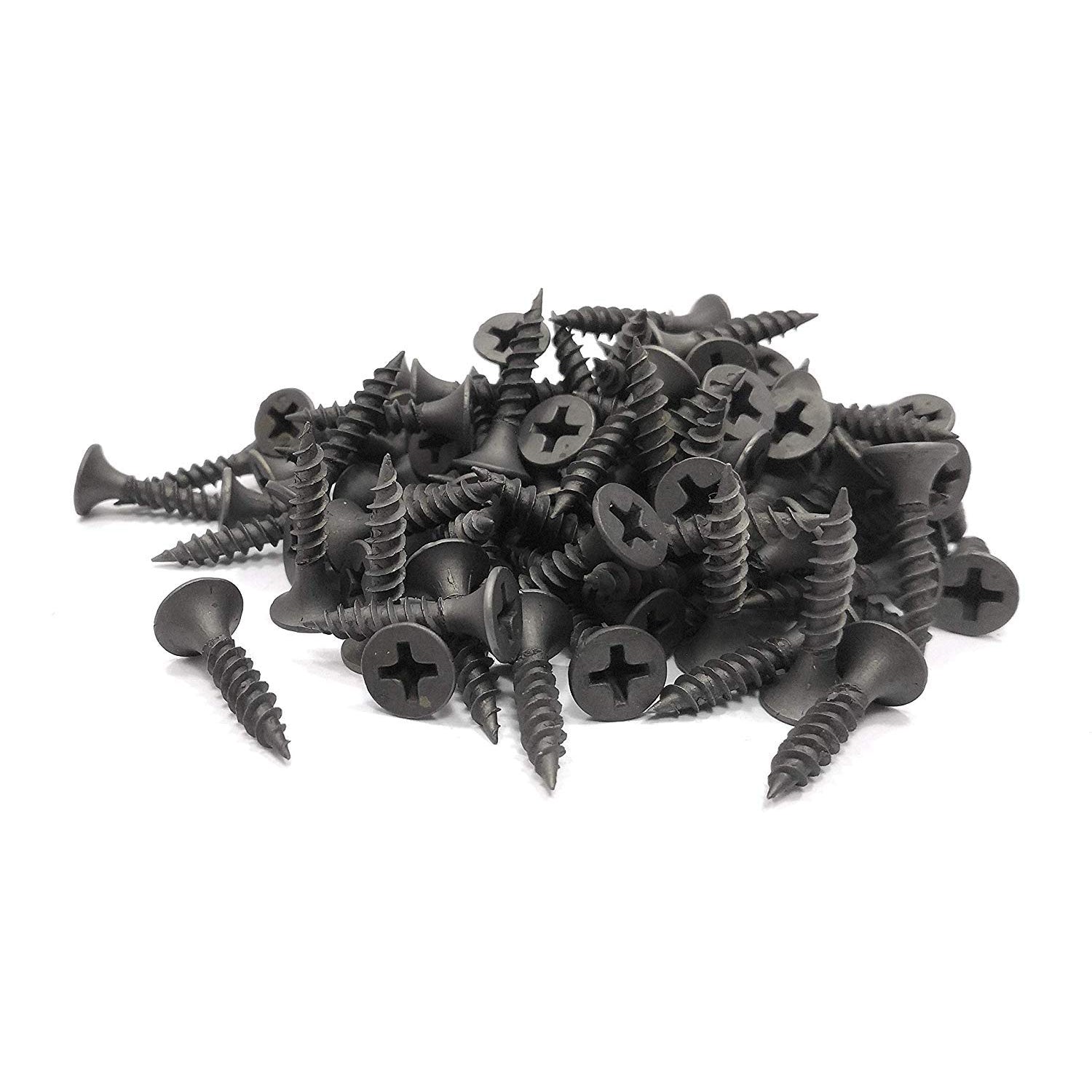 Homdum Assorted Black Dry Wall Screws 3 Sizes (13 mm to 25 mm) + Ph Bit 1 nos, (Pack of 451 Pieces)