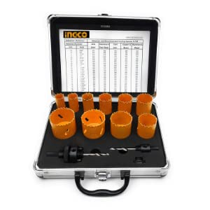 Homdum 12 Pc Bi metal hole saw