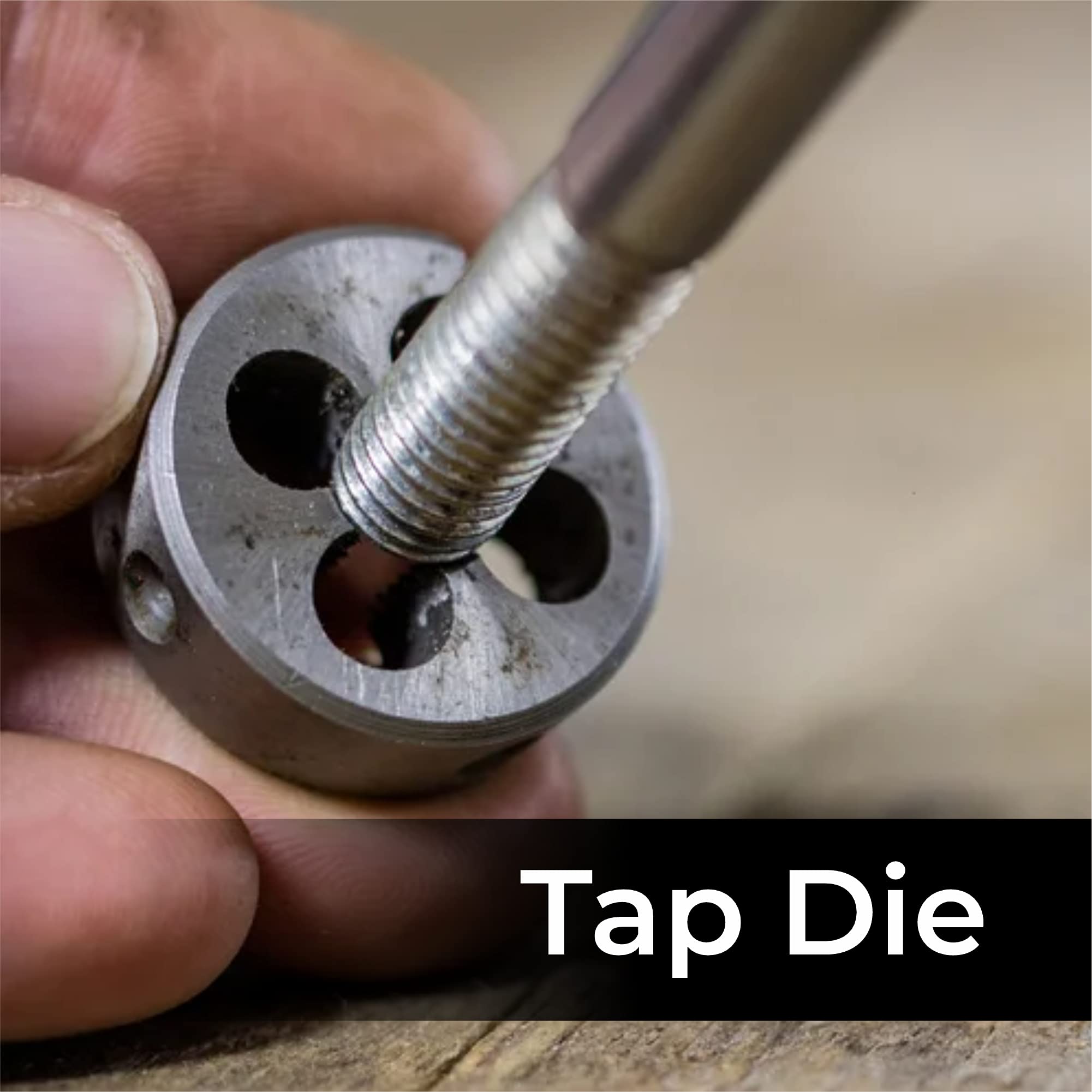 HOMDUM 12PCS TAP AND DIE SET