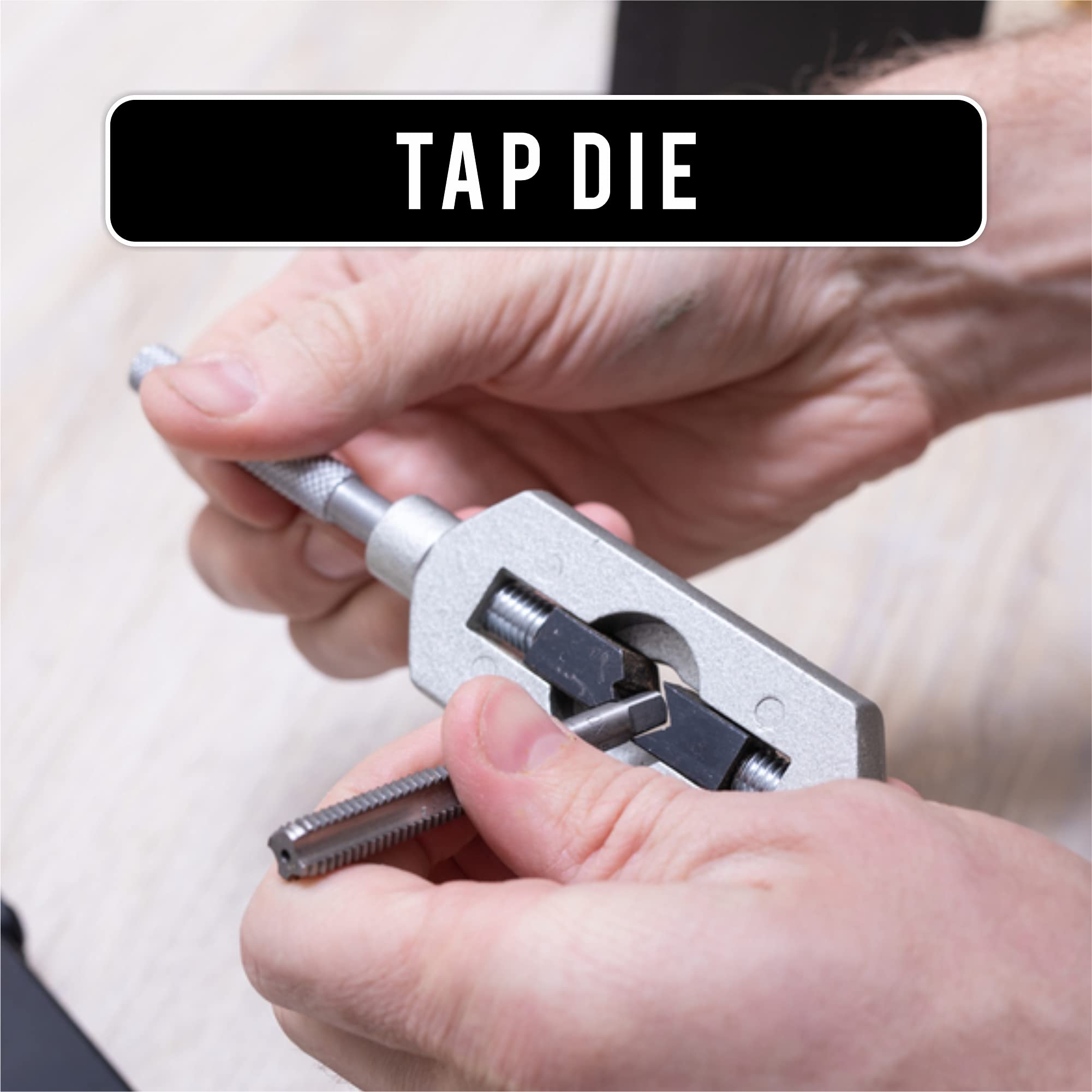 HOMDUM 12PCS TAP AND DIE SET