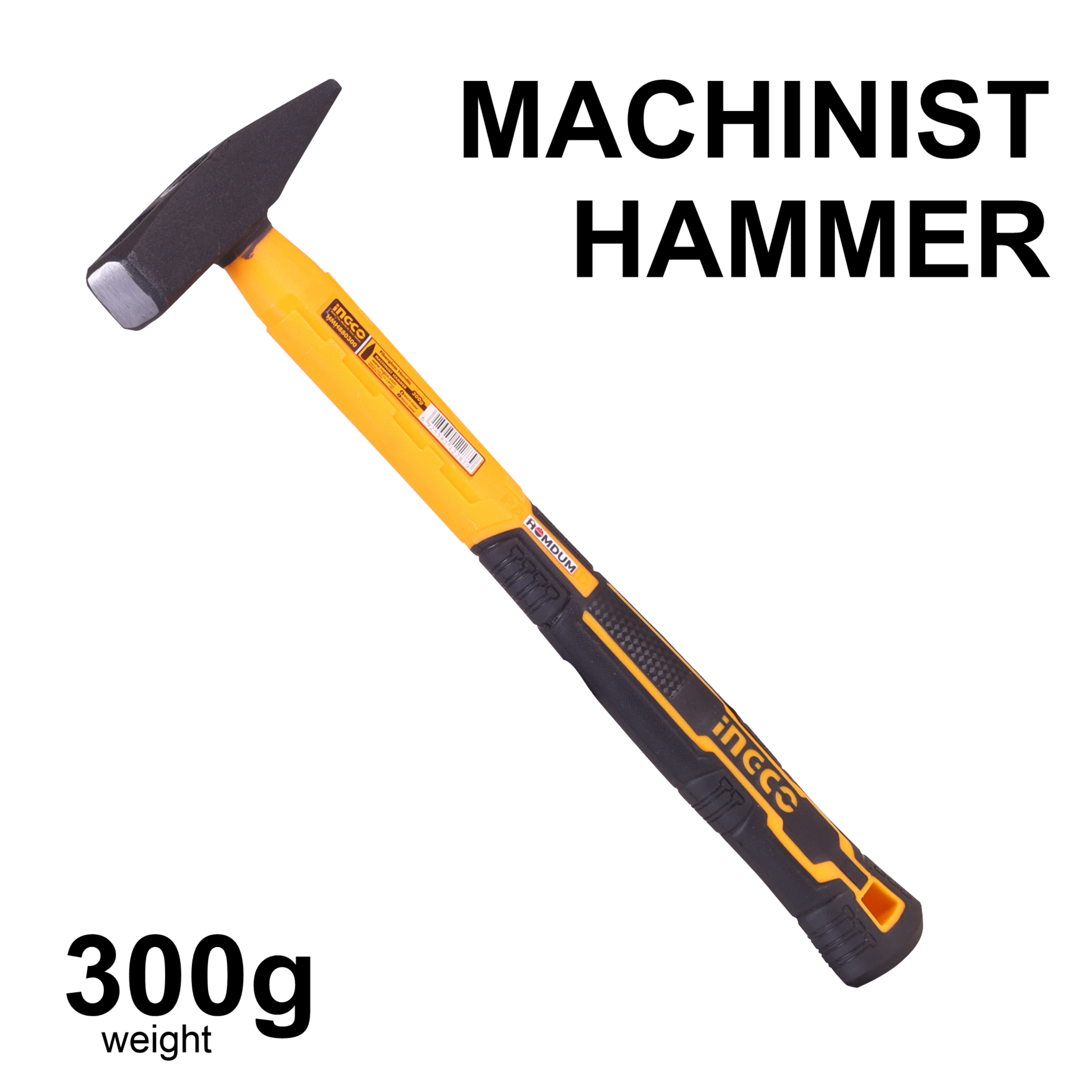 Homdum 300g Heavy Duty Machinist Hammer INGCO