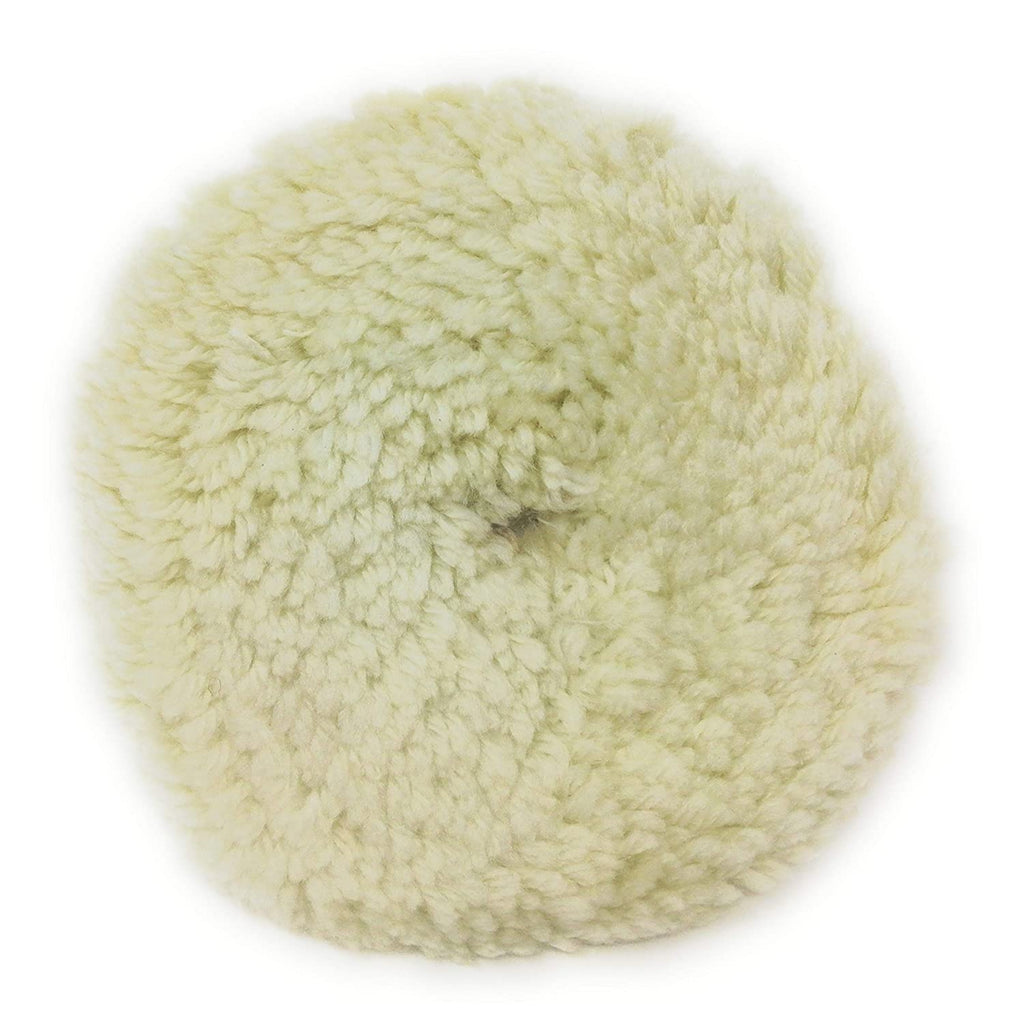 Homdum Wool Polishing Polishers Clean Buffing Pad Bonnet for Furniture/Car (7-inch, 185 mm)