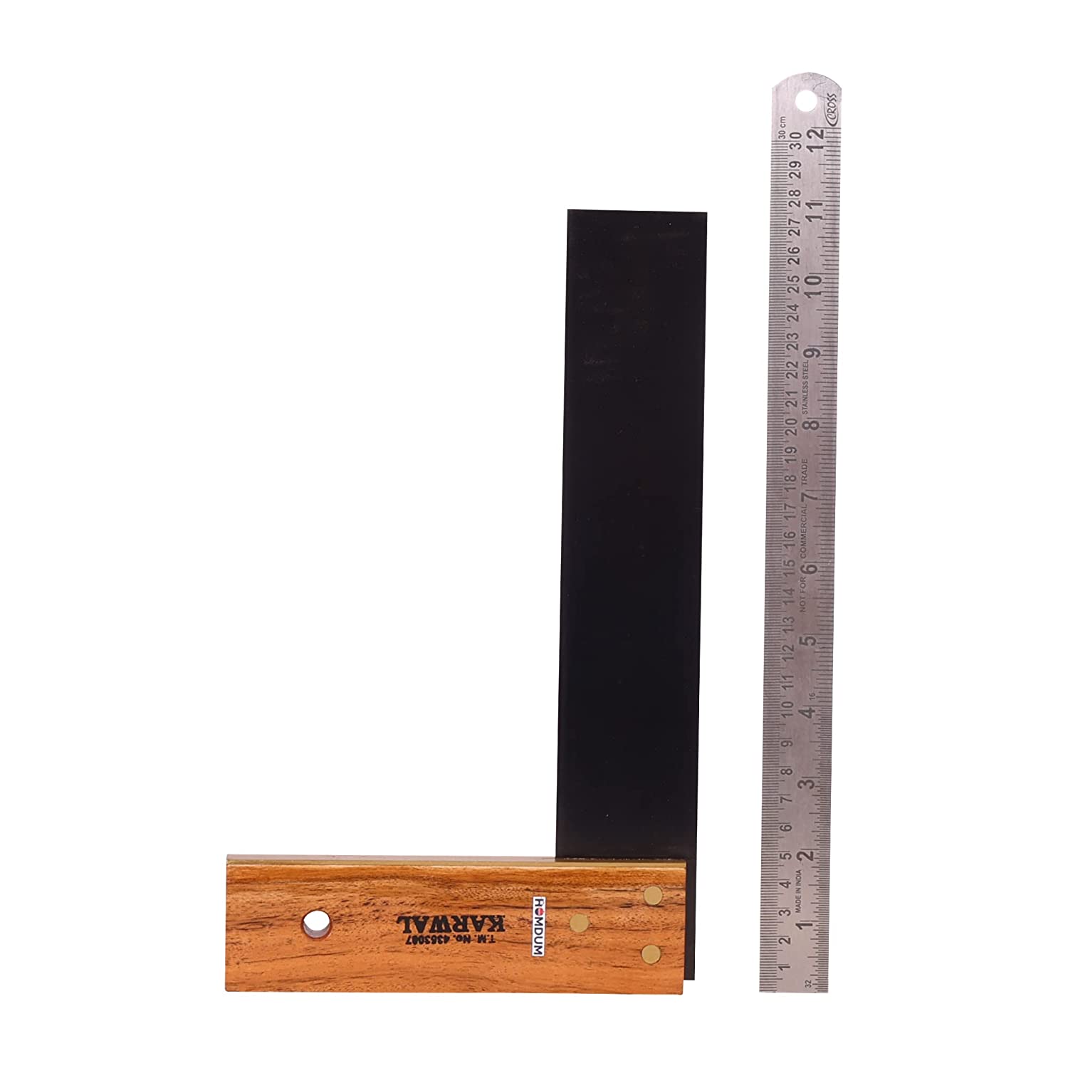 HOMDUM 9INCH CARPENTER TRY SQUARE