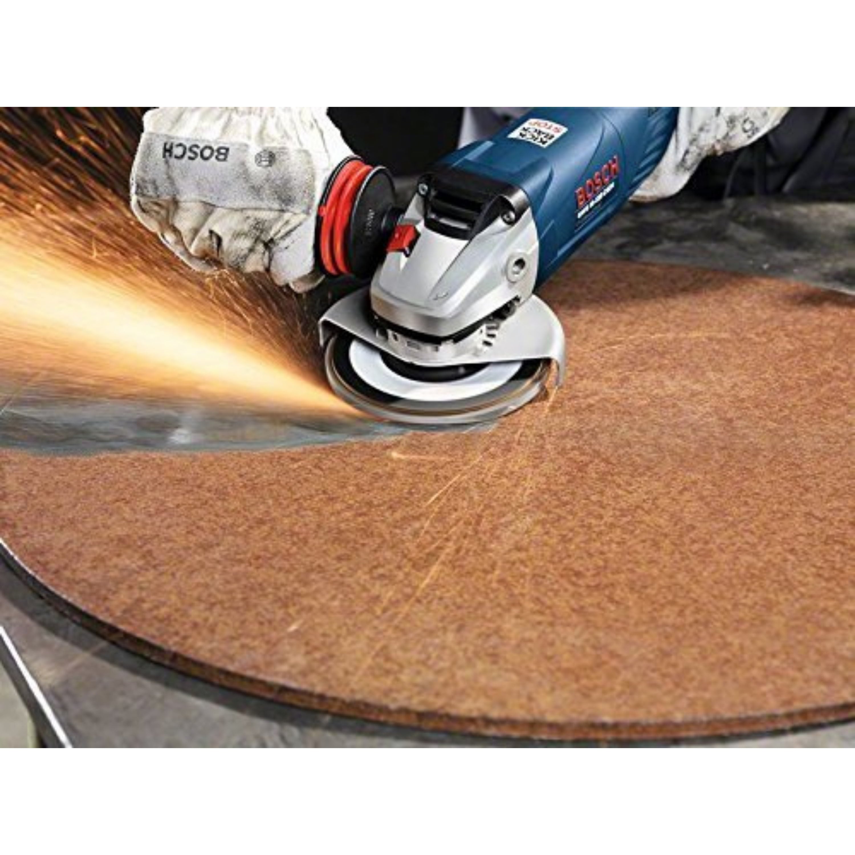 Homdum Aluminium Oxide flap discs 4” best for de-rusting