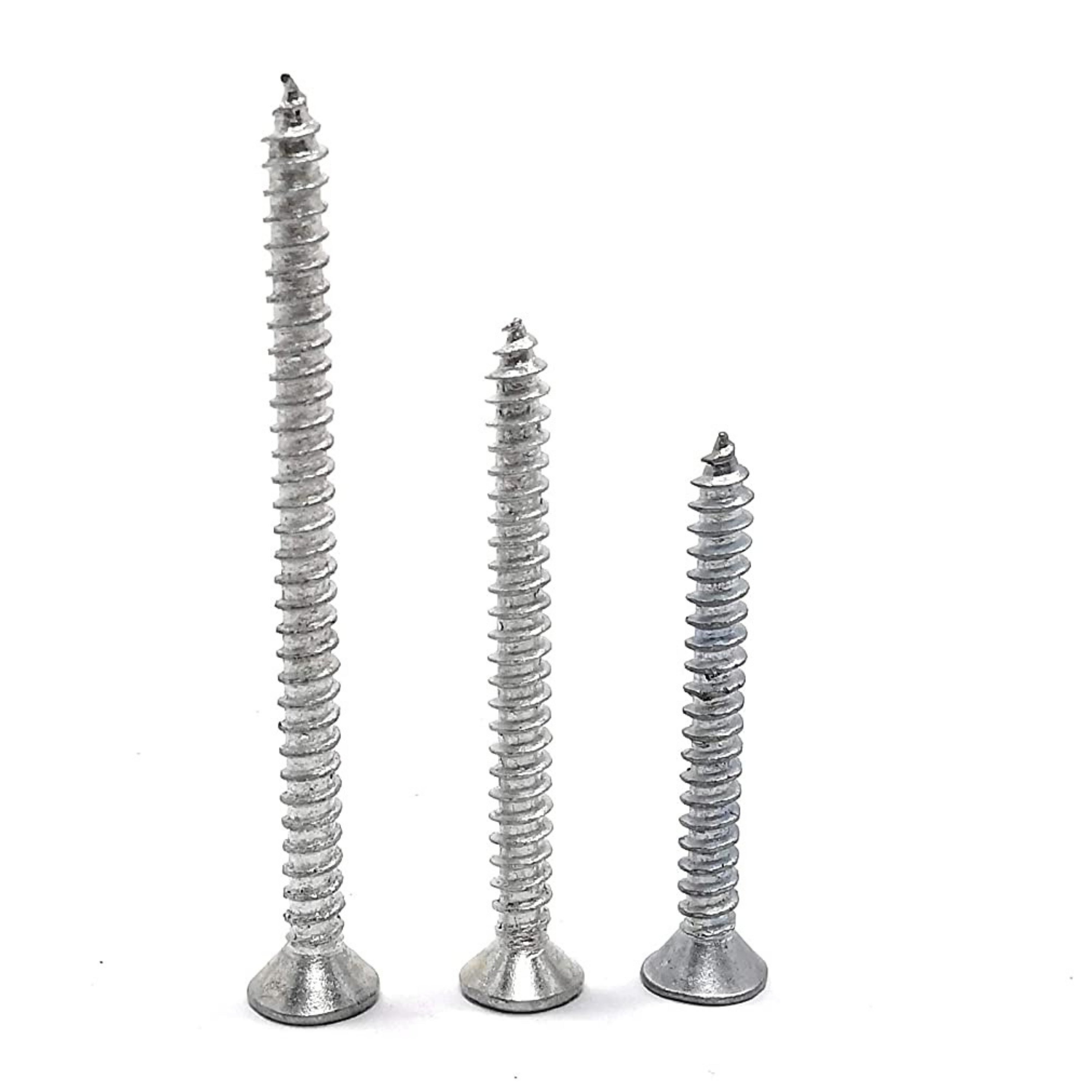 Homdum Zinc Coated screws 50mm. 38mm, 32mm