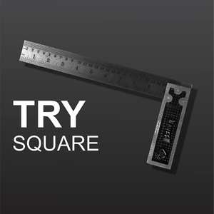 Homdum Carpenter try square with 6inch