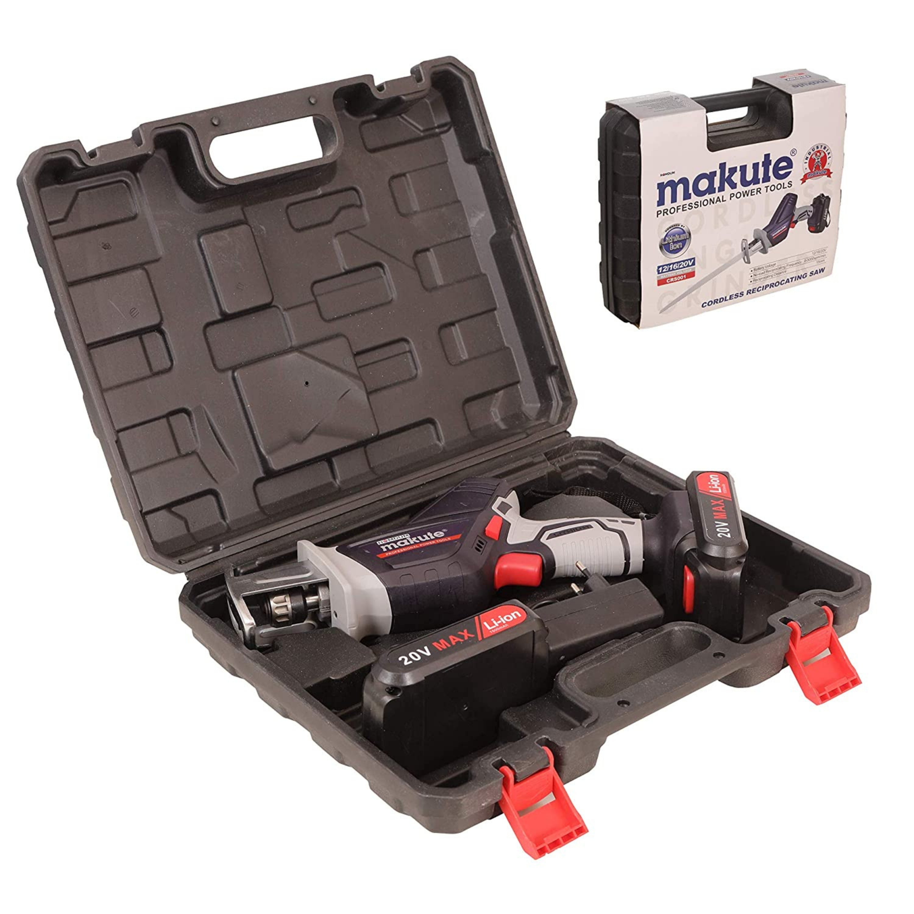 Homdum Cordless Reciprocating saw with Double Battery 20V