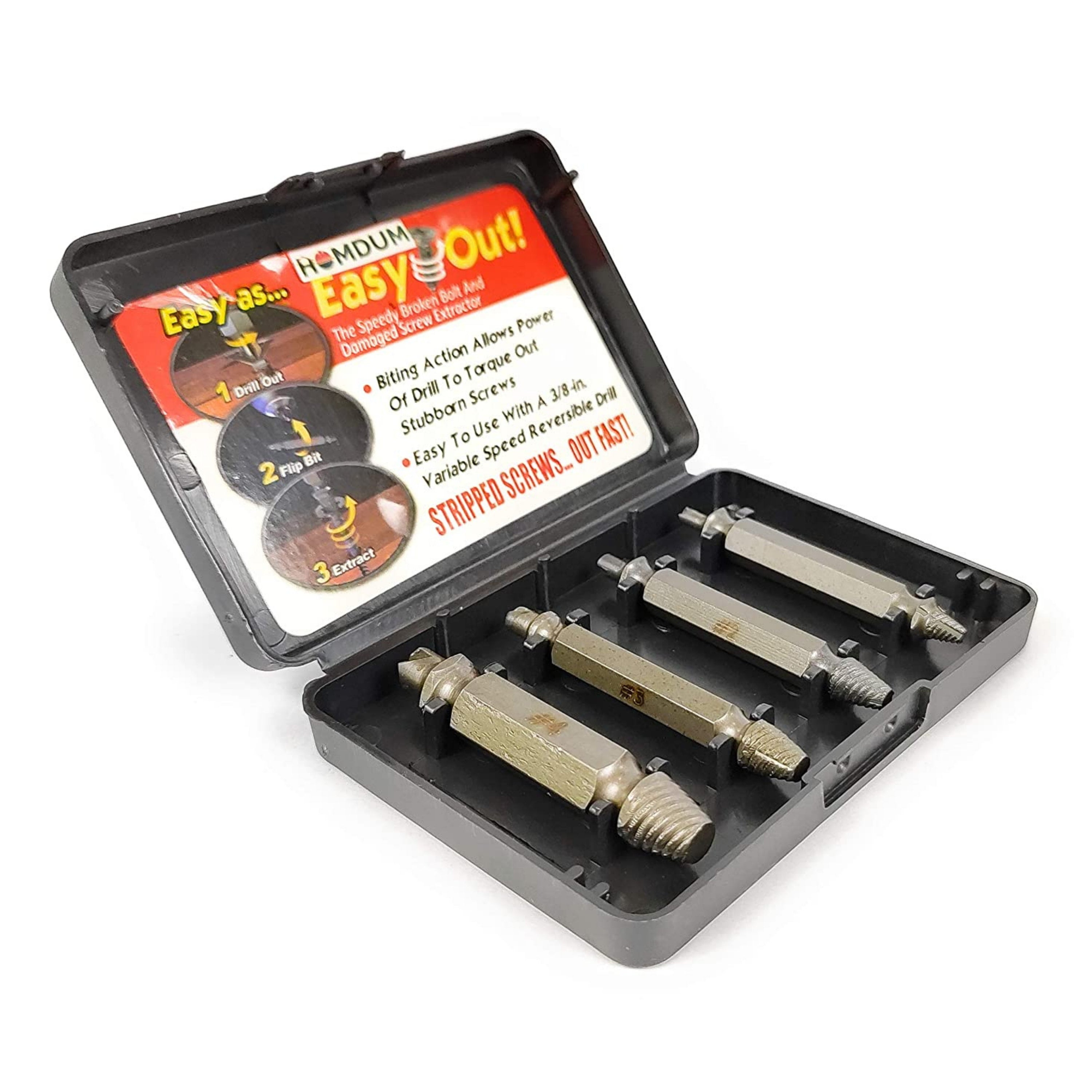 Homdum Damaged Screw Extractor