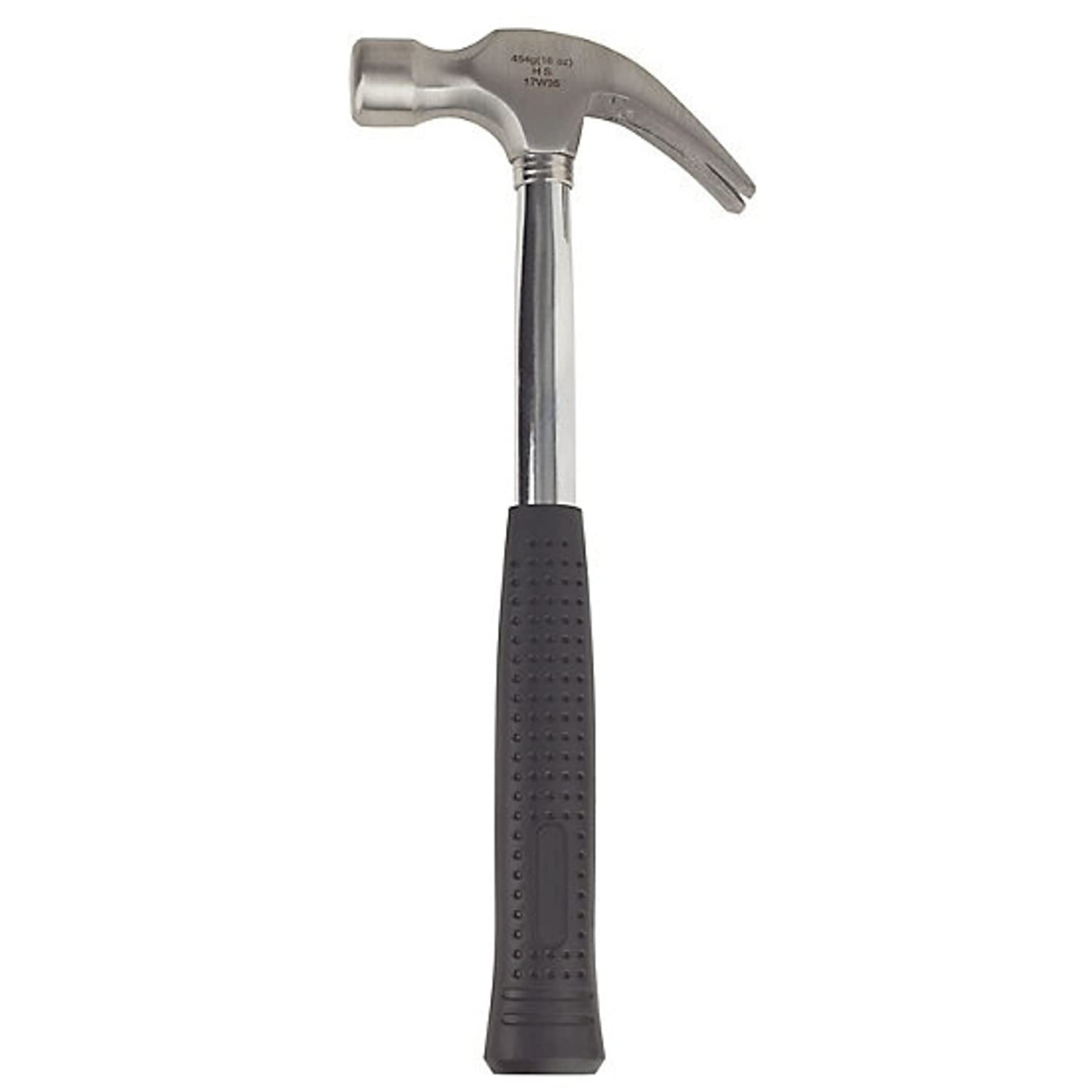 Homdum Claw Hammer 1/2 Lb with Rubberized Soft Grip
