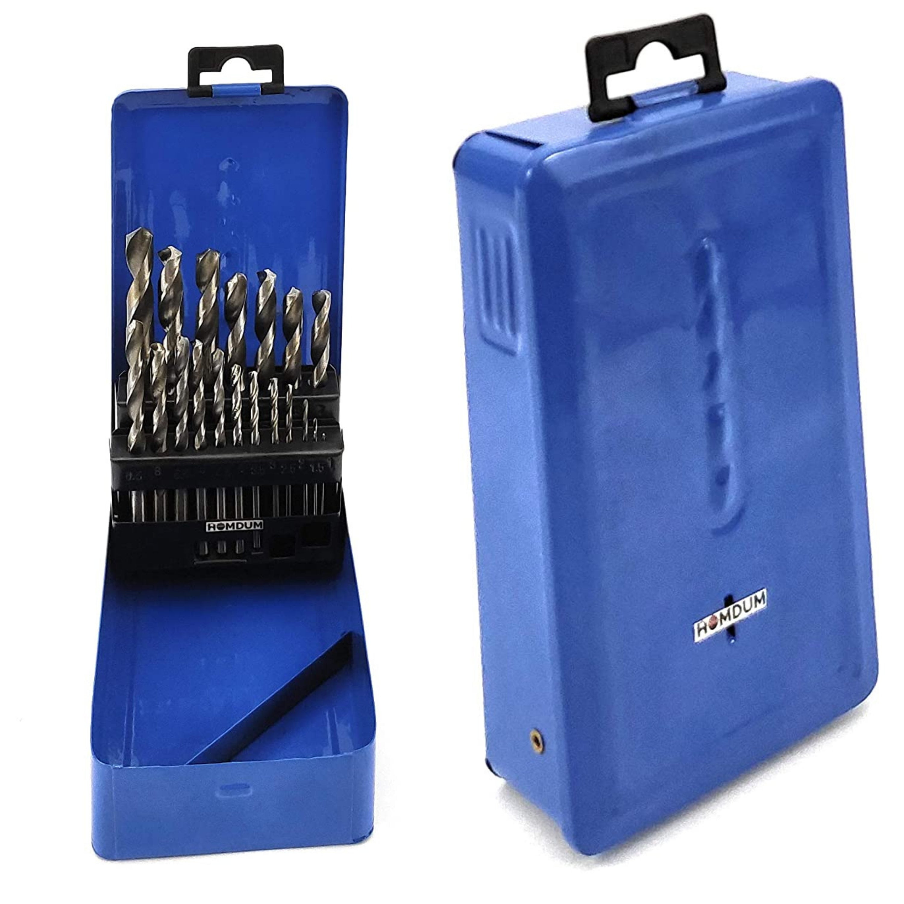 Homdum Twist Drill Bit Tool Set 1.5-6.5mm