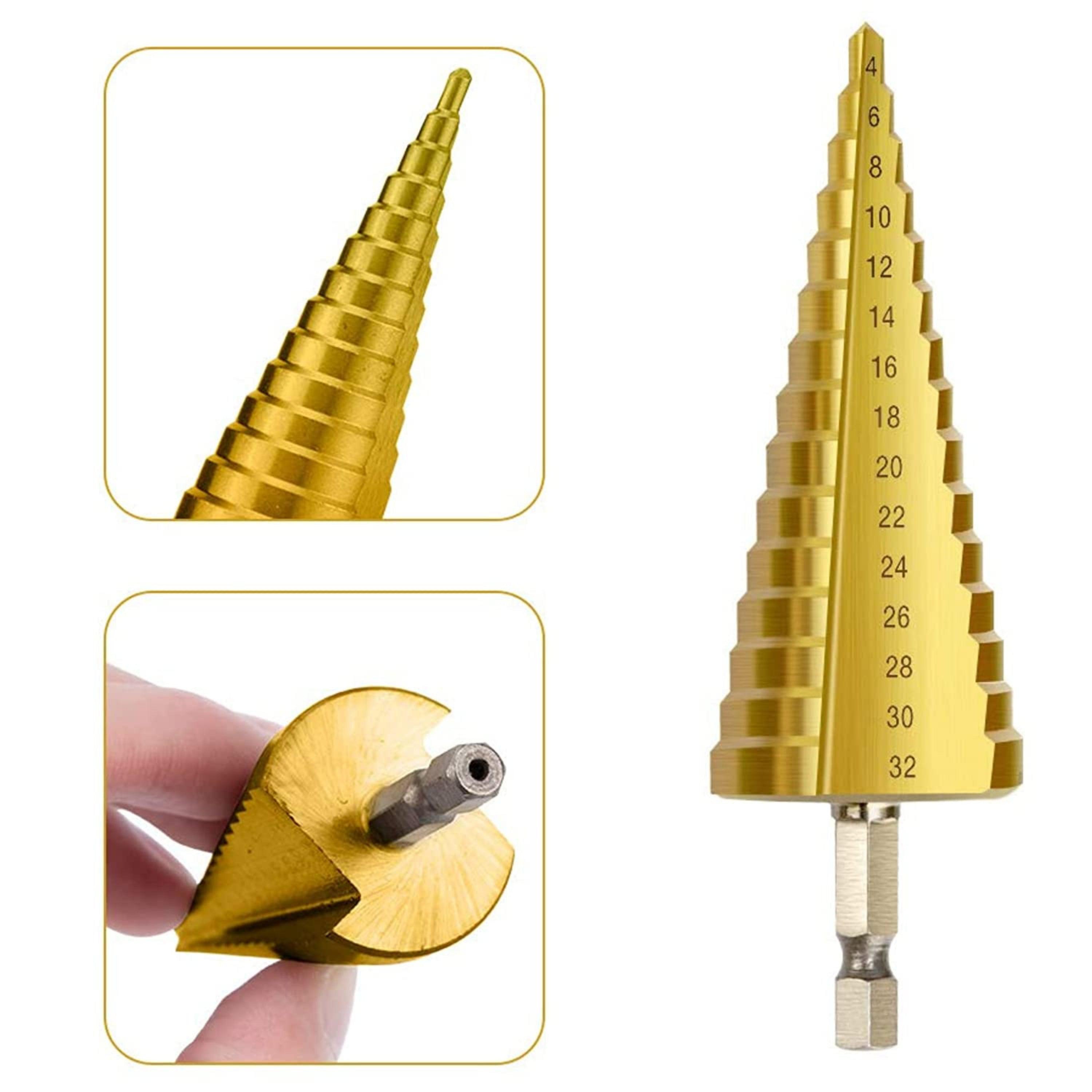 Homdum HSS Titanium Coated Hex Shank