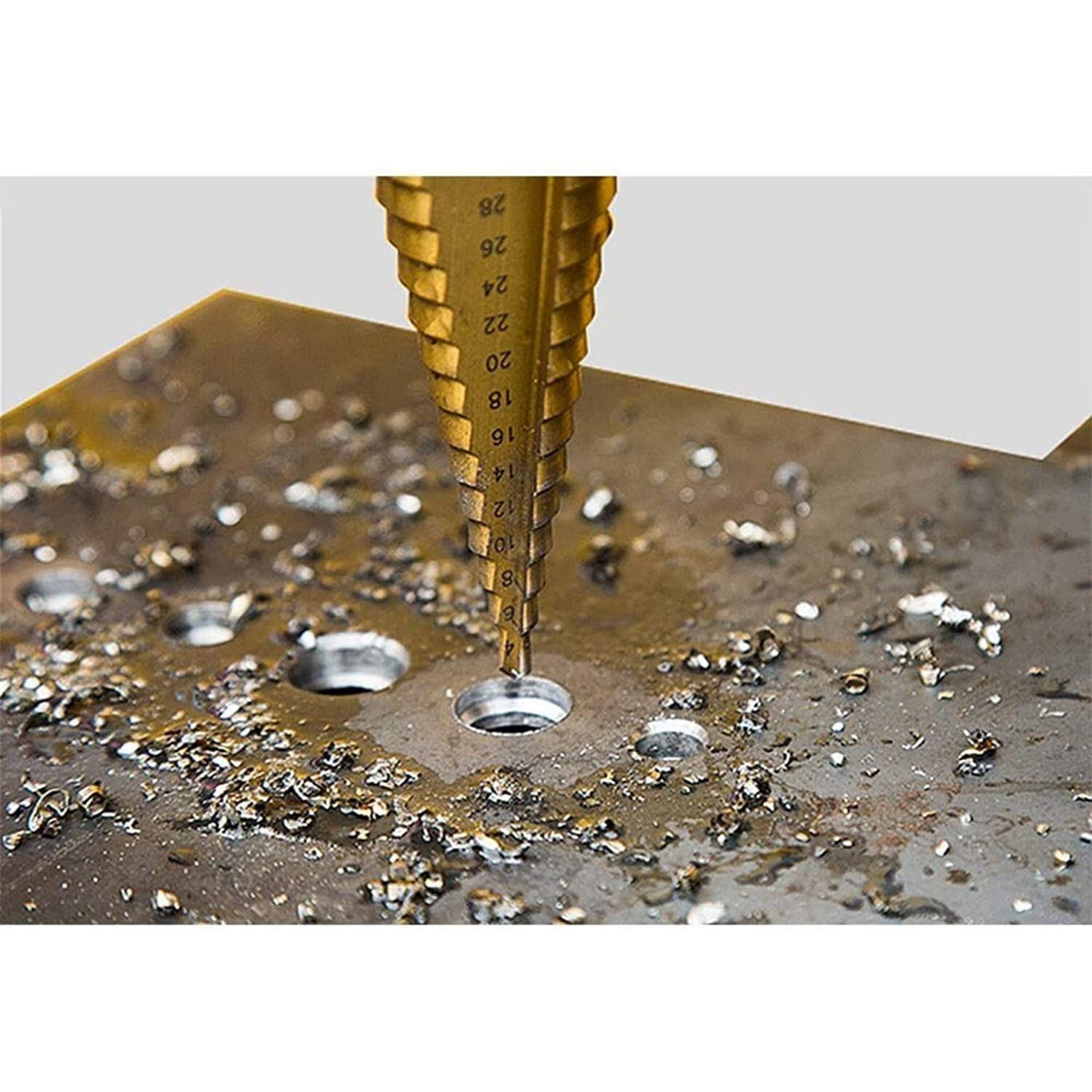 Homdum Hex Shank 4-32 MM Stepped Drill Bit