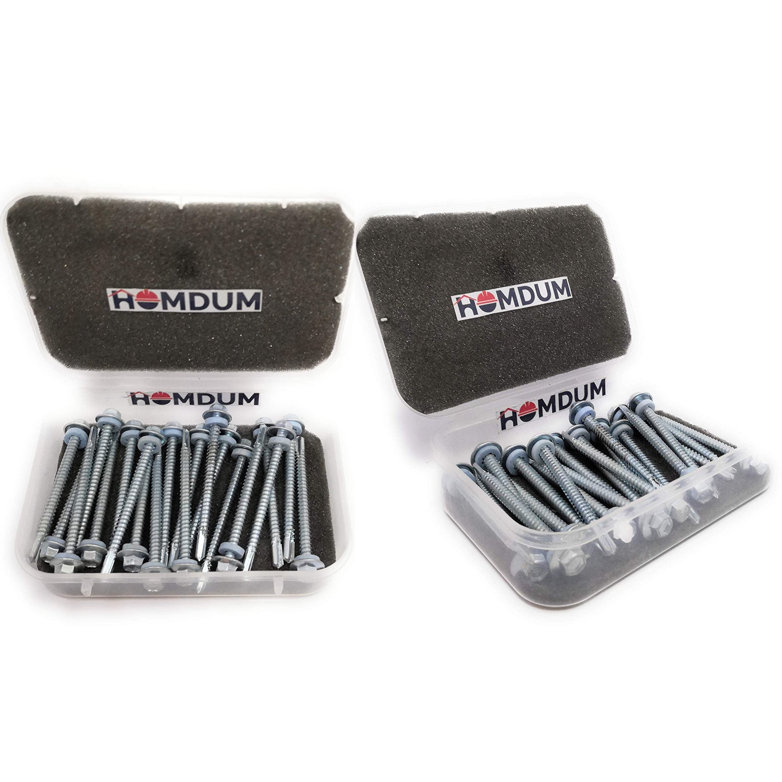 Homdum Hex Head Screw 2 1/2 Inch (65mm)