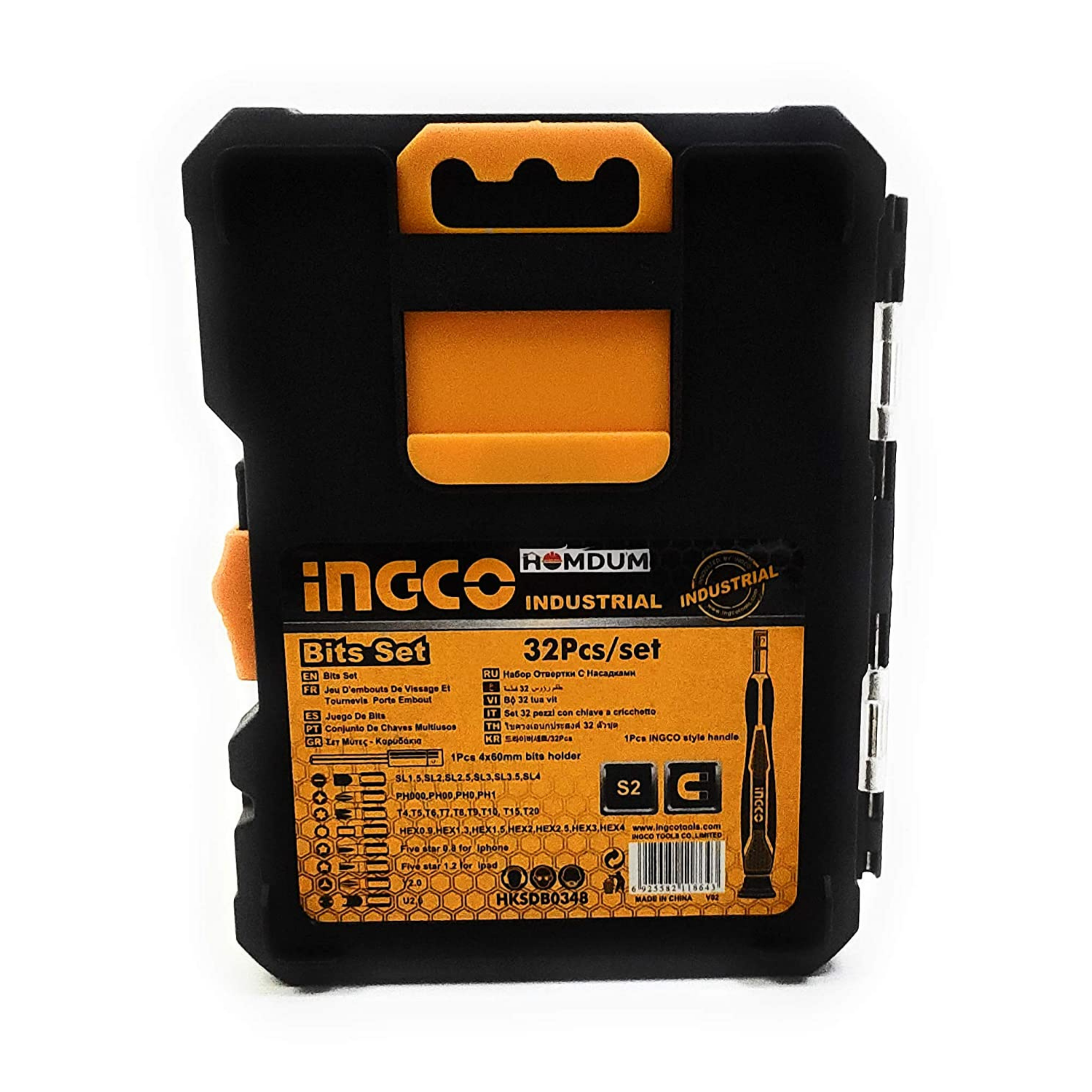 Homdum Ingco Industrial 32 pieces screwdriver bit set