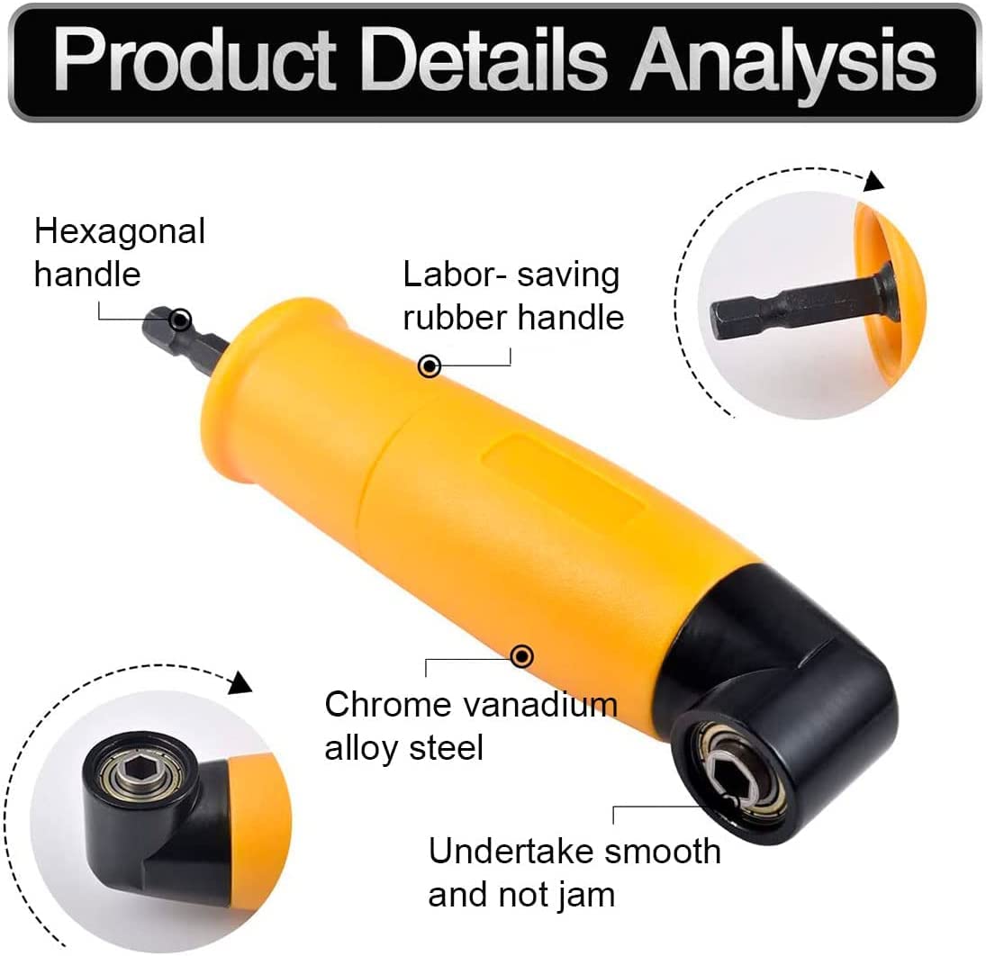 Homdum Right Angle Drill 90 Degree
