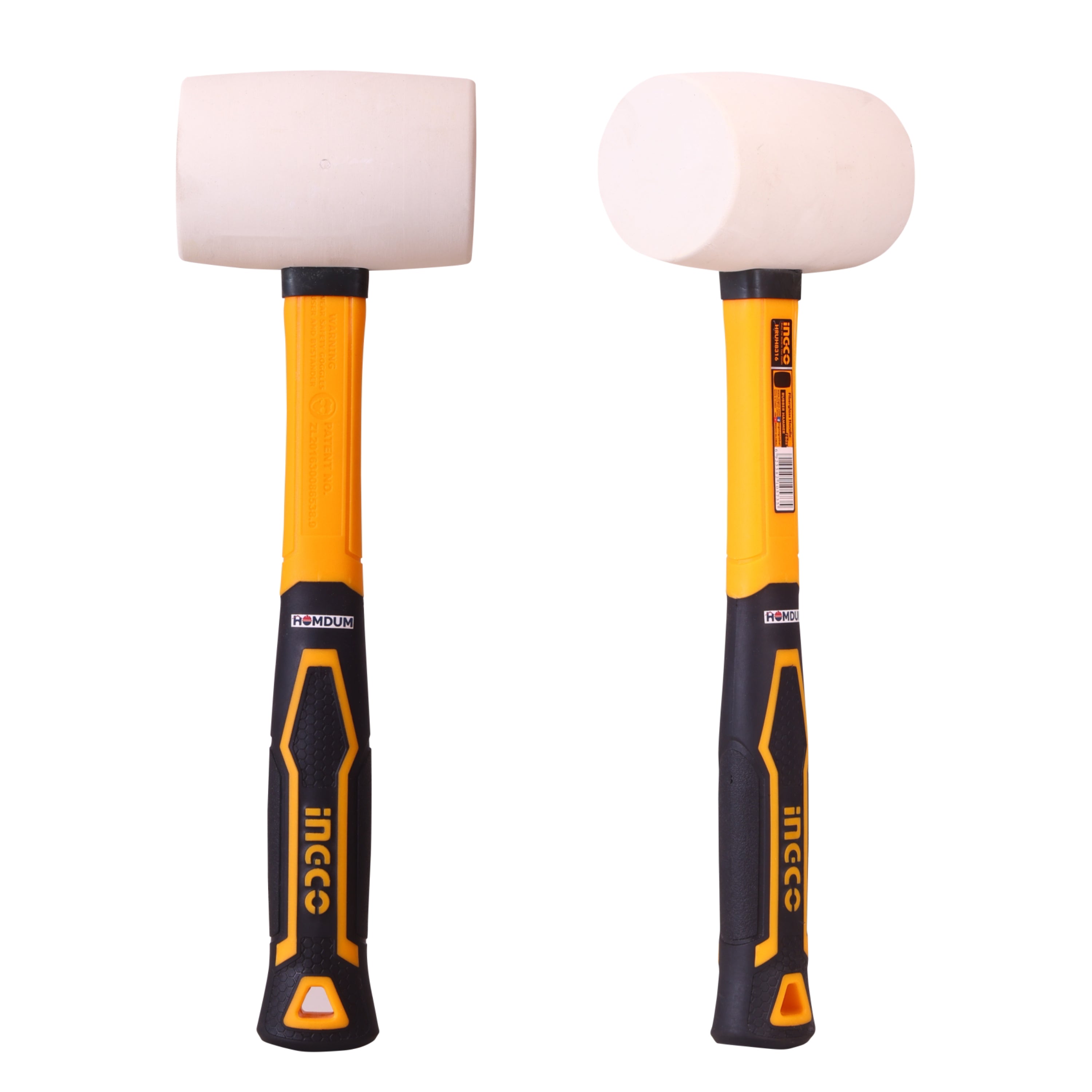 Homdum white rubber hammer
