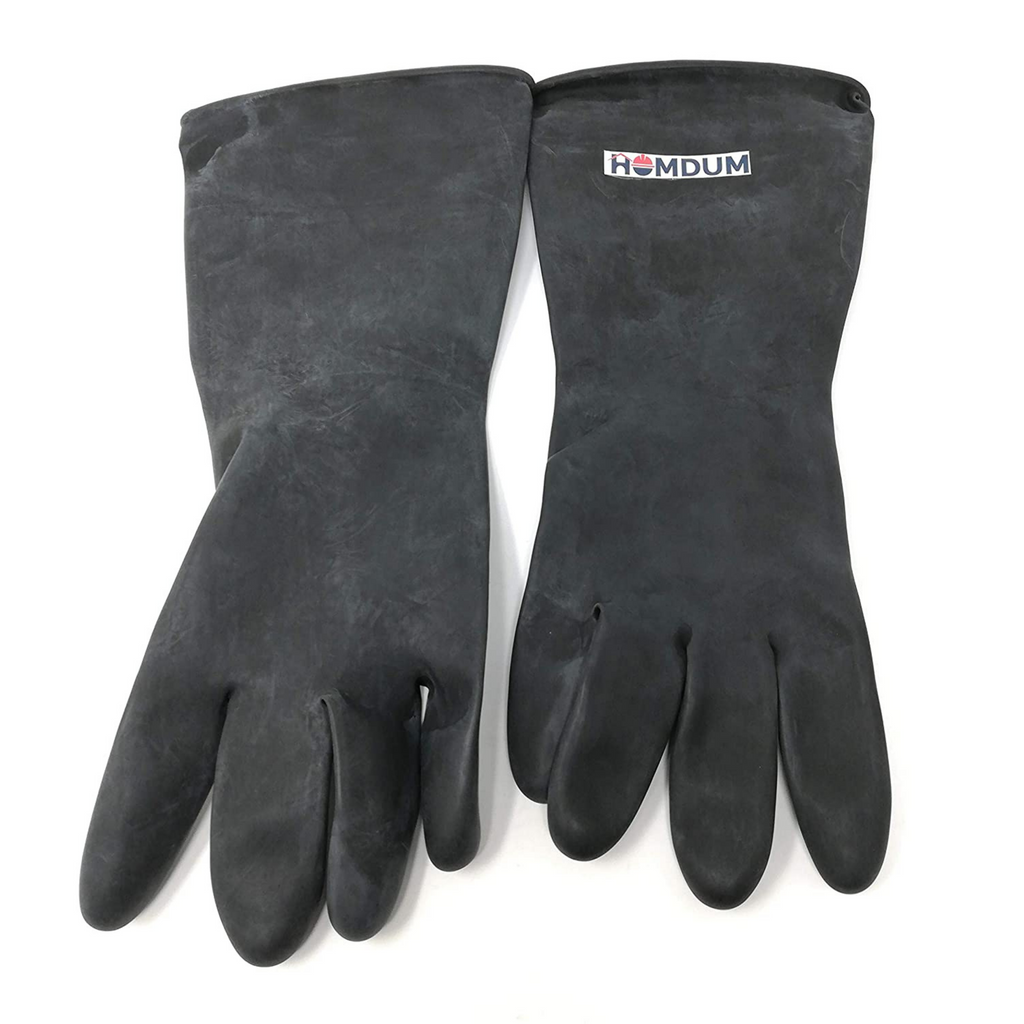 Homdum Heavy Duty Hand Gloves (Black) - 1 Pair
