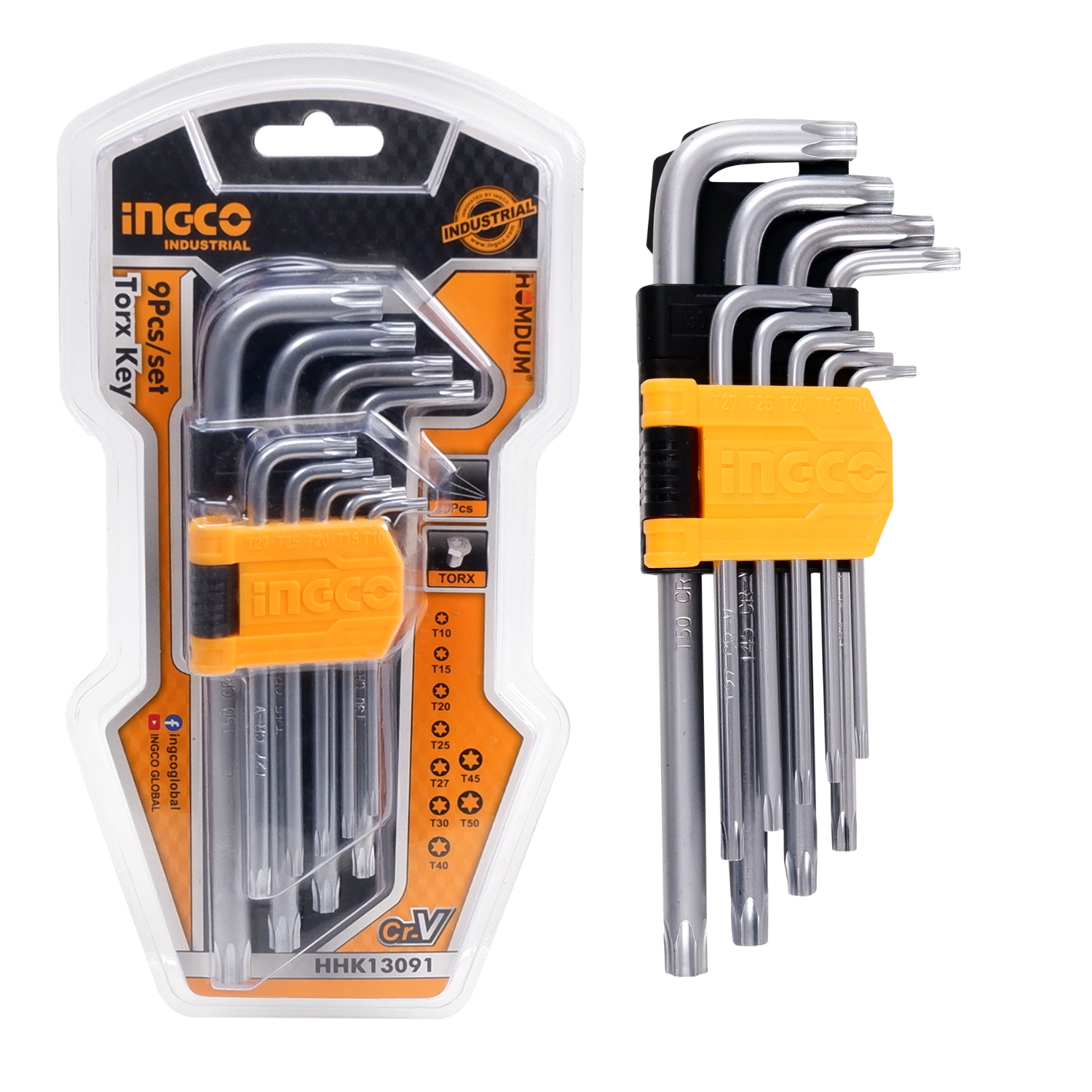 BUY Homdum 9pc Torx key Set L Shaped Metric Star Allen Keys Wrench