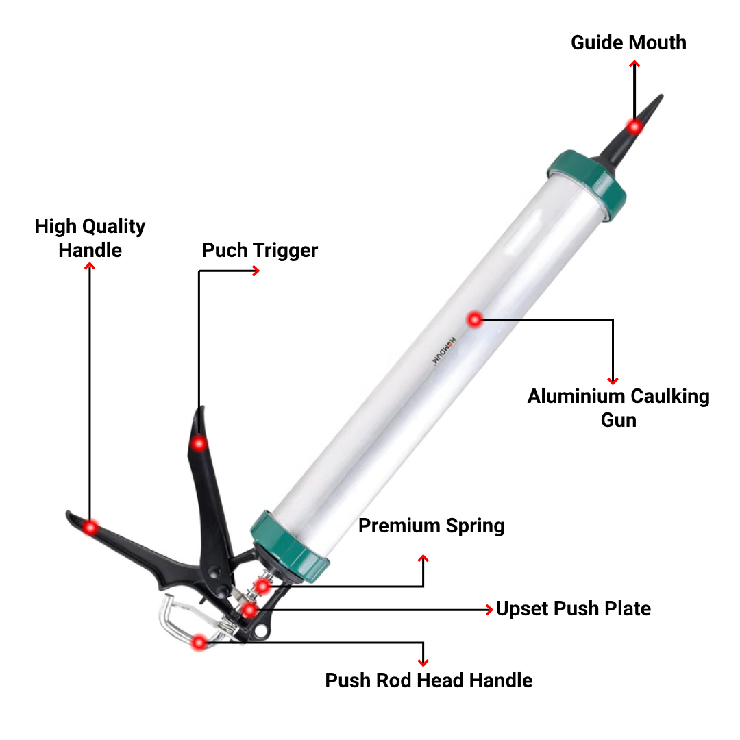15INCH ALUMINIUM CAULKING GUN