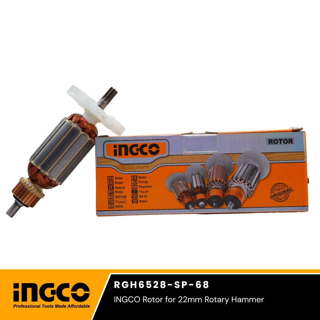INGCO Rotor for 22mm Rotary Hammer (RGH6528-SP-68)