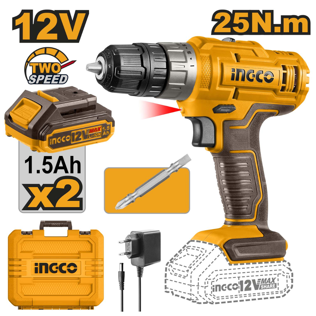 CDLI1228 INGCO CORDLESS DRILL