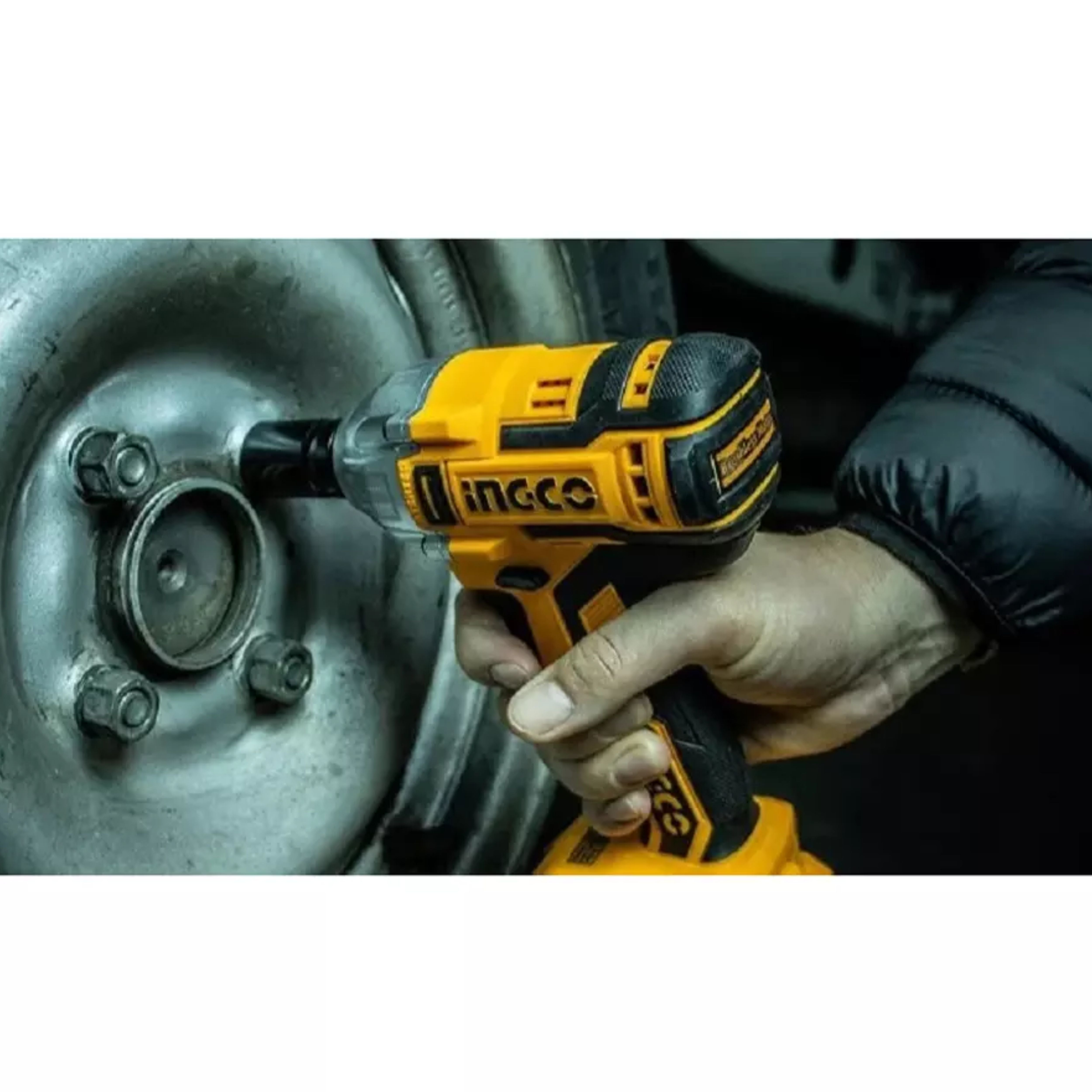 Ingco 1/2" Li-Ion impact driver & wrench 20Volt CIWLI20208