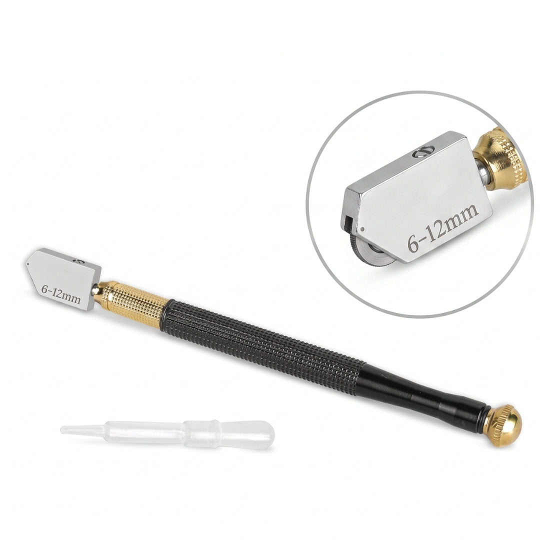 HOMDUM Glass Cutter Pen for Precision Glass Cutting up to 10mm