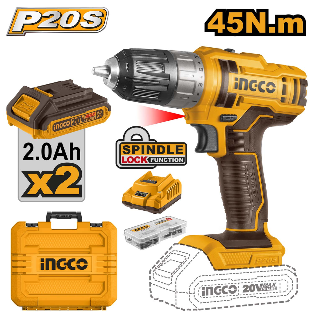CDLI200528 INGCO CORDLESS DRILL
