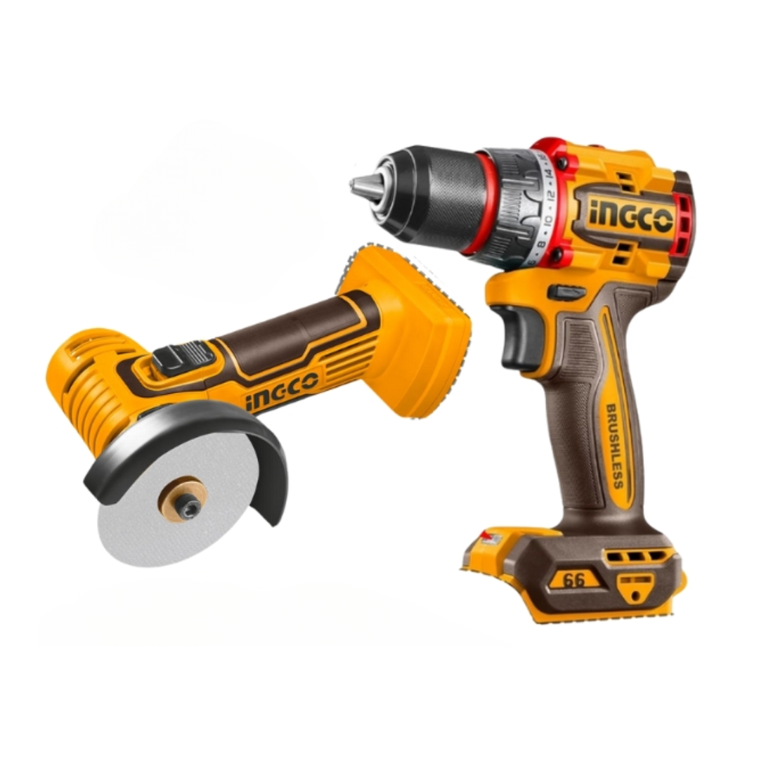 CKLI20766 INGCO CORDLESS MINI GRINDER+IMPACT DRILL
