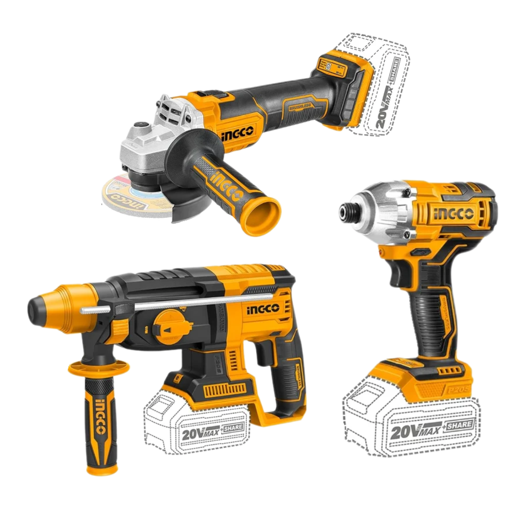 COSLI230520 INGCO 3 PC COMBO KIT