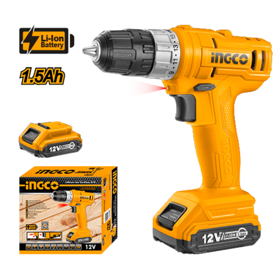CDLI1211 INGCO CORDLESS DRILL