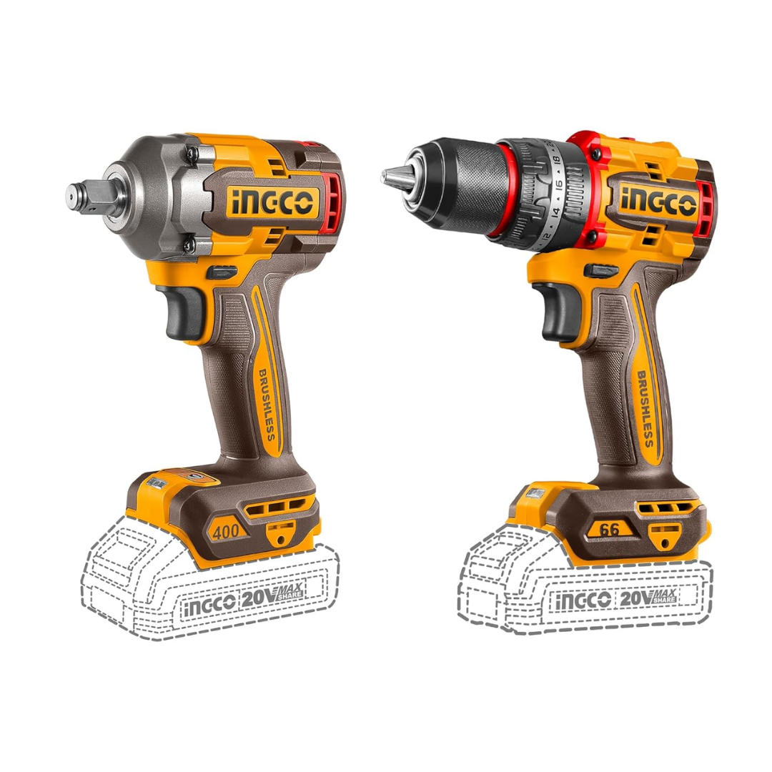 CKLI20275 INGCO CORDLESS 2PC COMBO KIT INGCO