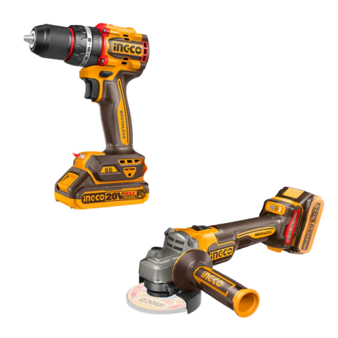 CKLI2027310 INGCO CORDLESS 2PC COMBO SET