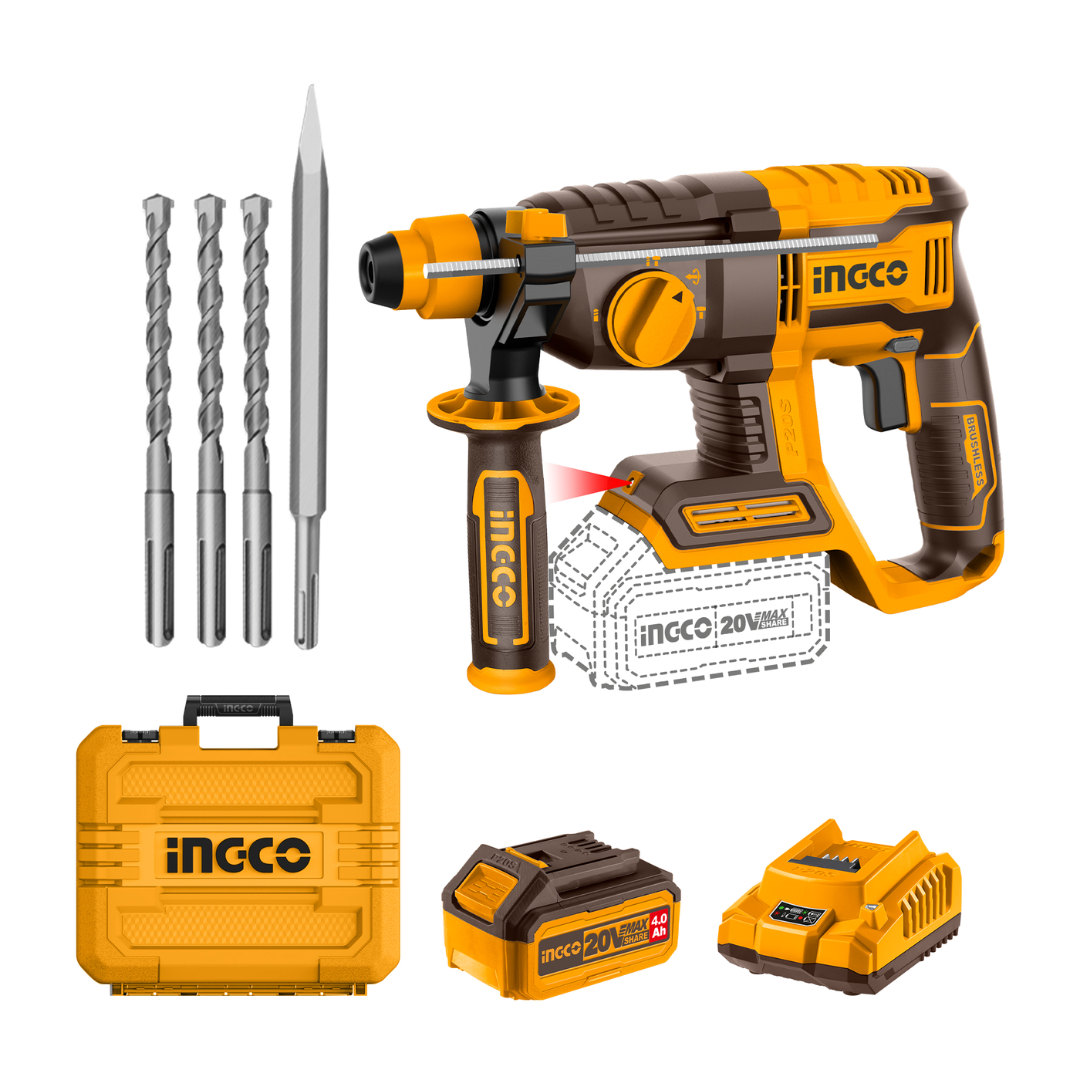 CRHLI202081 INGCO CORDLESS ROTARY HAMMER