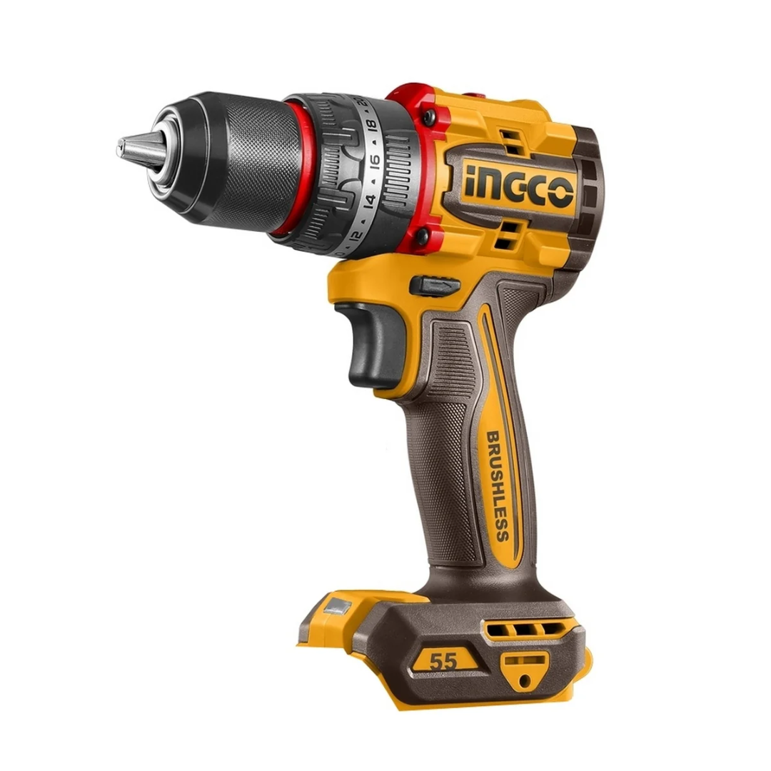 CIDLI20558 INGCO COMPACT BRUSHLESS CORDLESS IMPACT DRILL