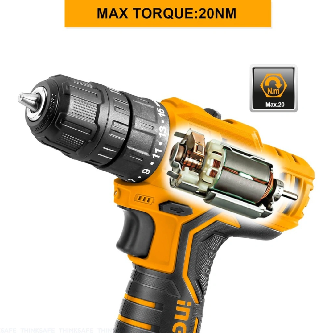 CDLI12208 INGCO CORDLESS DRILL