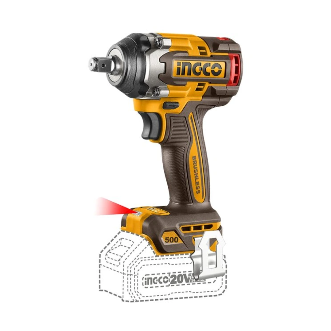 CIWLI2050 INGCO CORDLESS IMPACT WRENCH