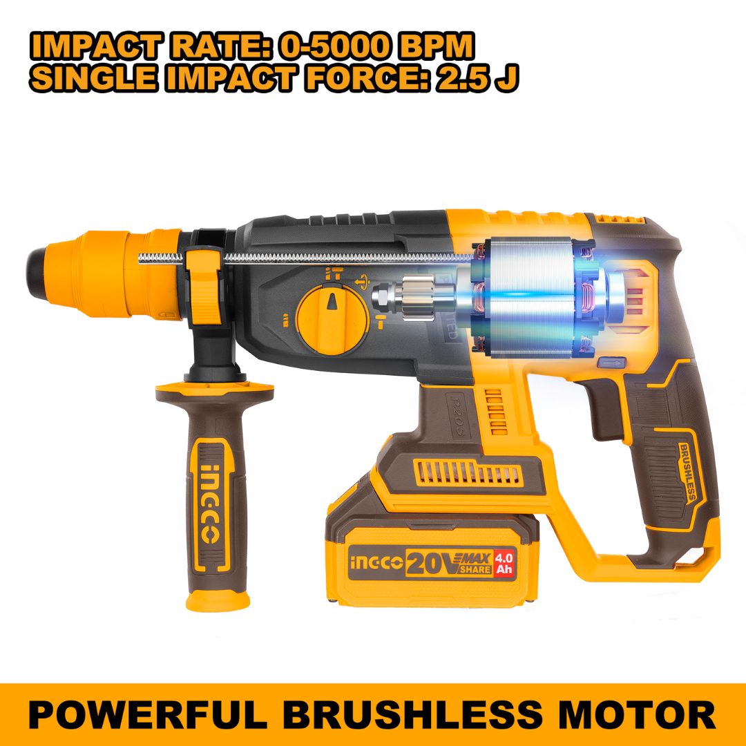 CRHLI202287 INGCO CORDLESS HAMMER DRILL