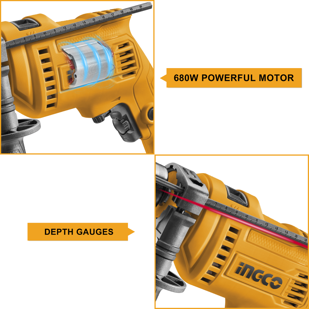 ID6808 INGCO IMPACT DRILL