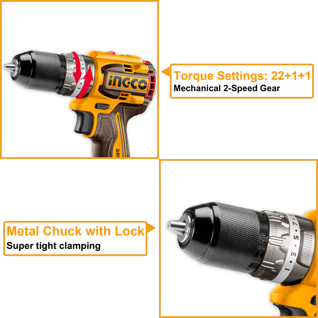 CDLI20602 INGCO CORDLESS DRILL