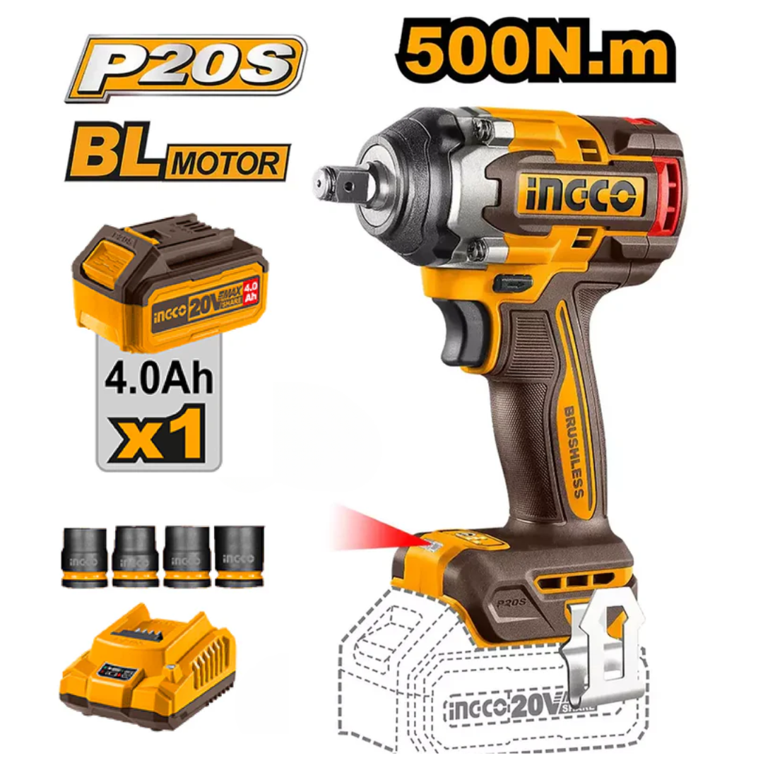 HKTHP31521 INGCO CORDLESS IMPACT WRENCH