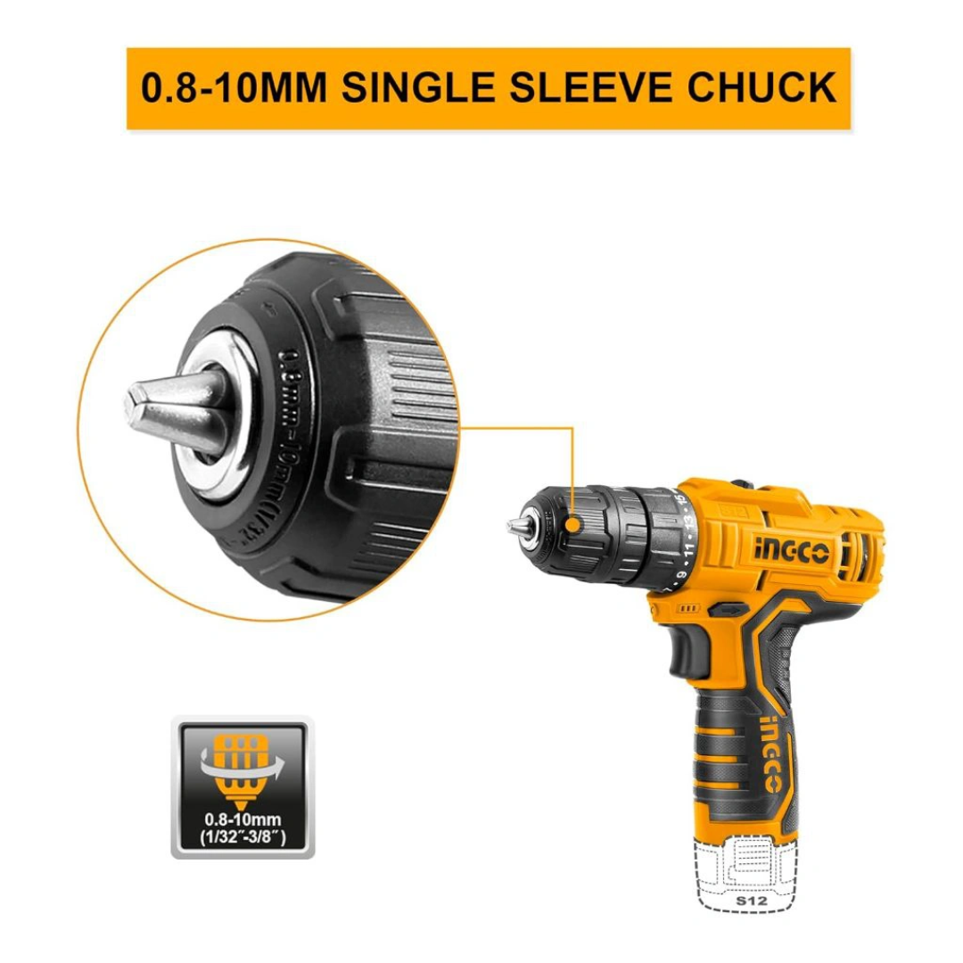 CDLI12208 INGCO CORDLESS DRILL