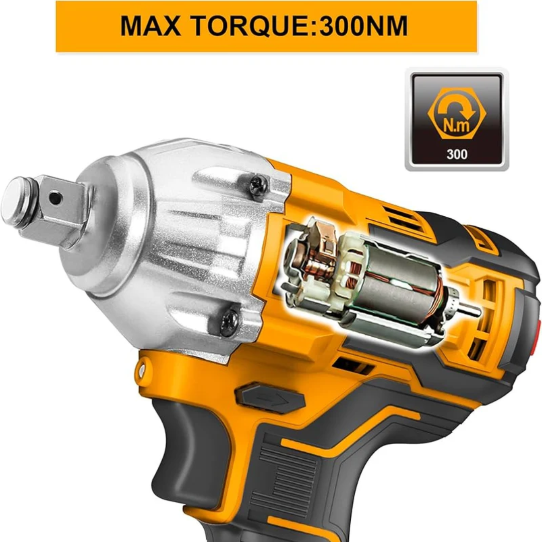 COSLI230702 INGCO CORDLESS IMPACT WRENCH AND IMPACT DRILL